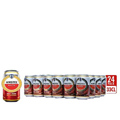 Amstel Malt Drink (Non Alcoholic) – 33cl Can X 24