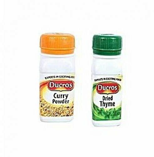Ducros Curry Powder And Dried Thyme