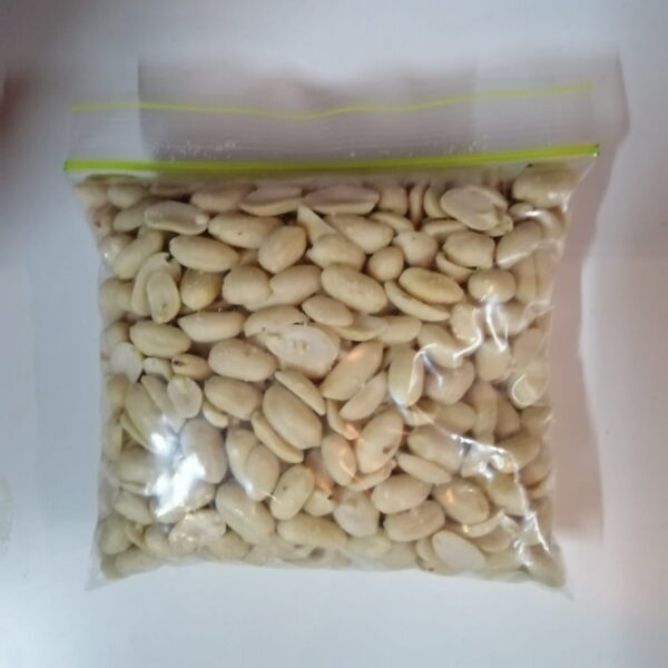 White Pilled Raw Peanuts
