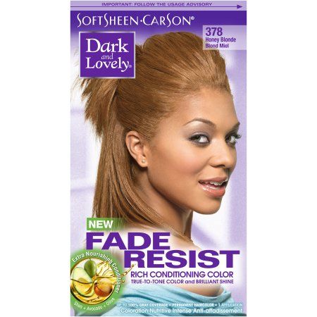 SoftSheen-Carson Dark And Lovely Fade Resist Rich Conditioning Color - Honey Blonde 378