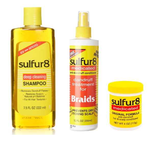 Sulfur 8 Dandruff Treatment (COMBO)