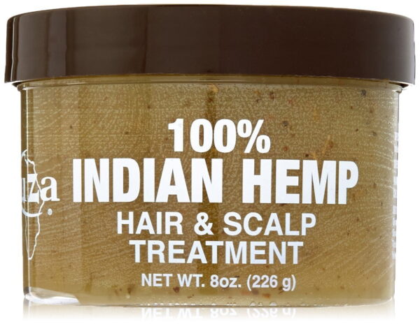 KUZA Indian Hemp Hair and Scalp Treatment, 8 oz - 226g
