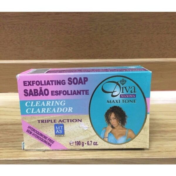 Diva Maxima Maxi Tone Exfoliating Soap 6.7 oz