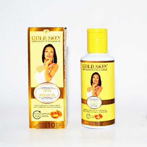 Gold Skin Clarifying Body Lotion with Argan Oil (Without Hydroquinone) - Lotion, Serum, SOAP, Face cream, Shower Gel
