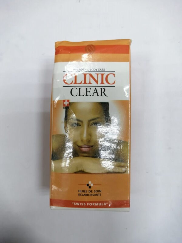 Clinic clear whitening body oil