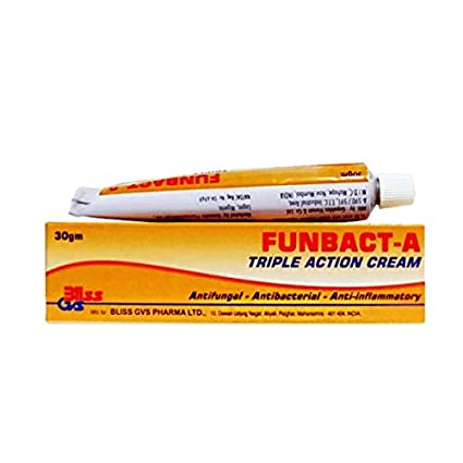 Funbact A Triple Action Cream, 30g