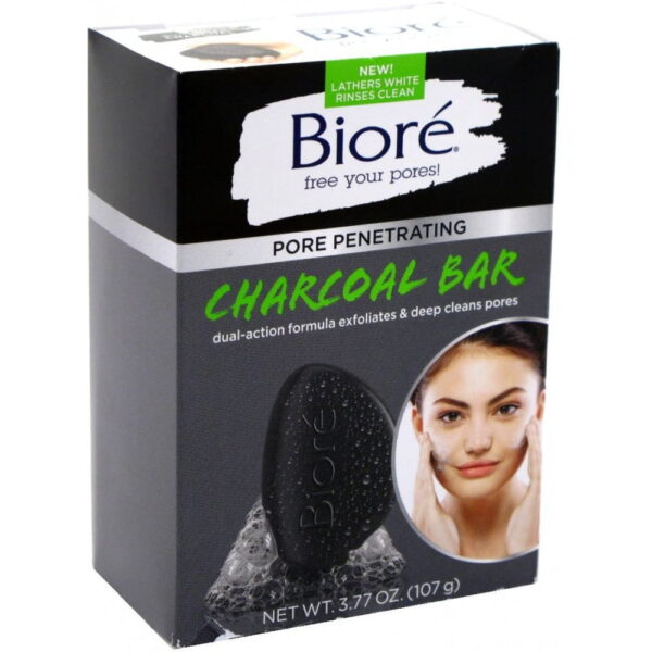 Biore Charcoal Bar Pore Penetrating, 3.77oz