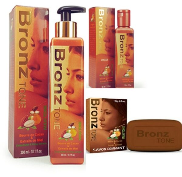 Bronz Tone with Cocoa Butter and Honey Extract