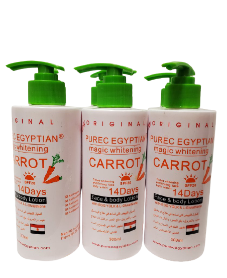 Pure Egyptian Magic Whitens Carrot Lotion