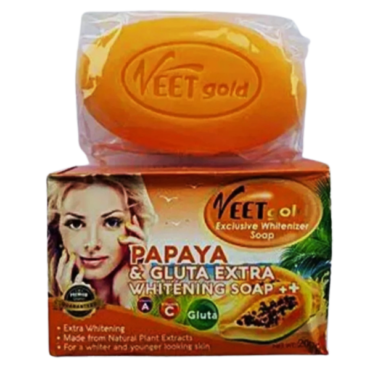 VEETgold EXCLUSIVE WHITENIZER PAPAYA & GLUTA EXTRA WHITENING SOAP | Buy ...